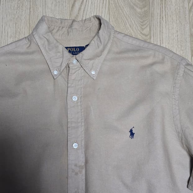Polo 폴로랄프로렌 코튼 브라운 빅 신형 셔츠 XL