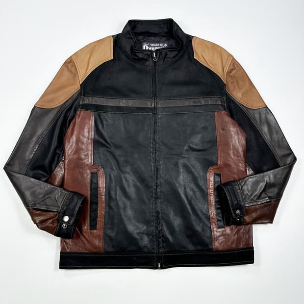 VTG 빈티지 양가죽 싱글 라이더 자켓 L