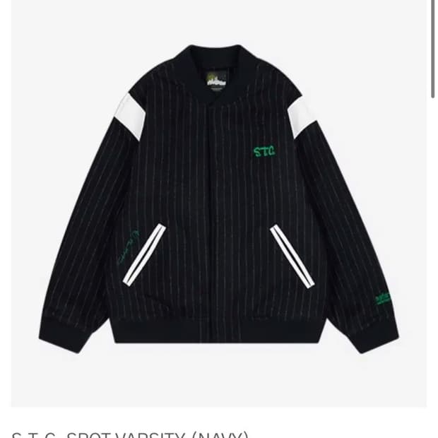 사파리스팟 S.T.C. SPOT VARSITY 네이비