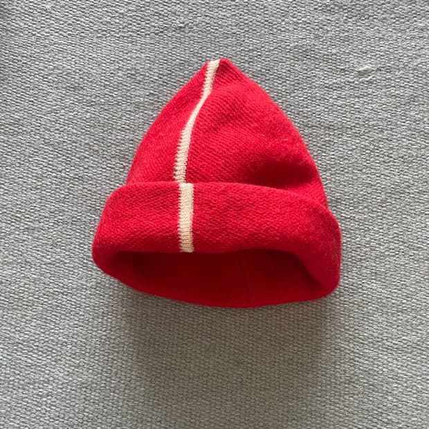 빈티지 럭비 비니