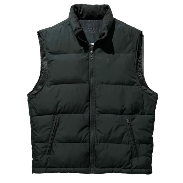 입생로랑 덕다운 패딩 베스트 조끼