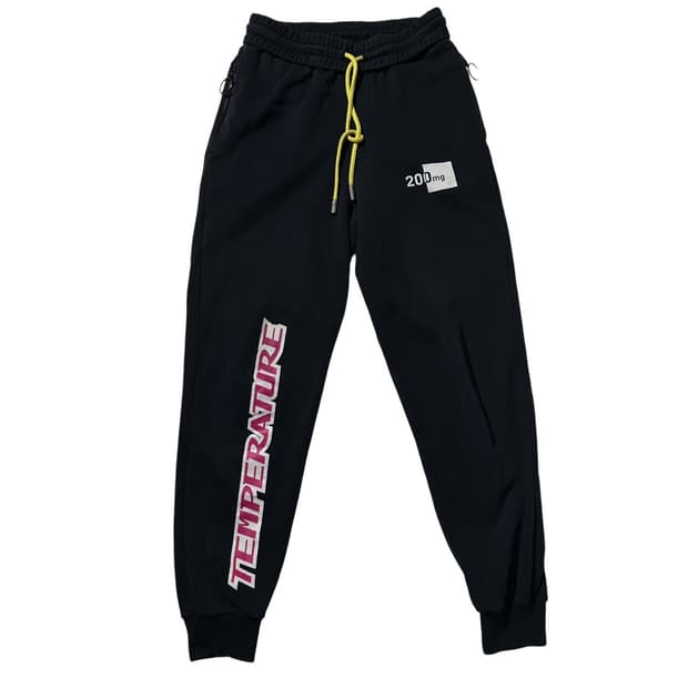 오프화이트 TEMPERATURE 스웻 조거 팬츠