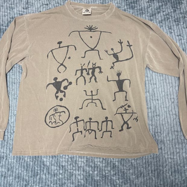 Vintage 네이티브 아메리칸 롱슬리브