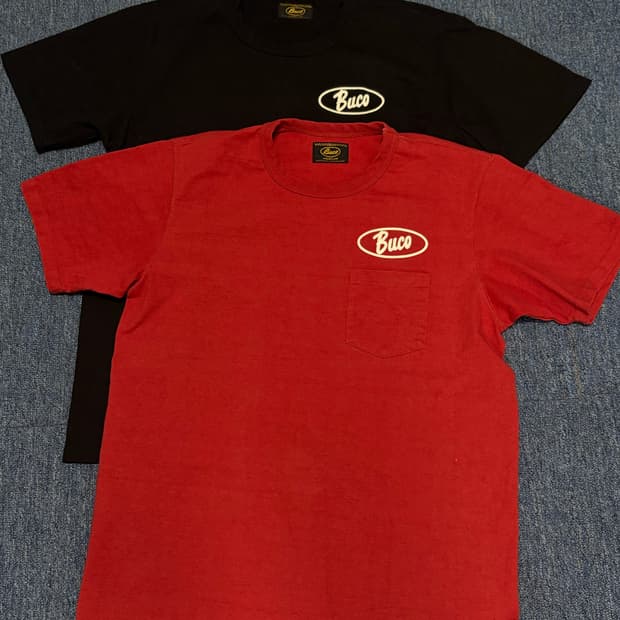 (2장)부코 포켓 반팔 티셔츠 리얼맥코이 프리휠러스