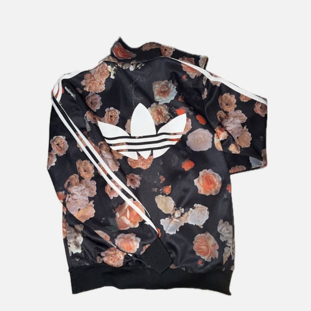 아디다스 플라워 파이어버드 저지 꽃무늬