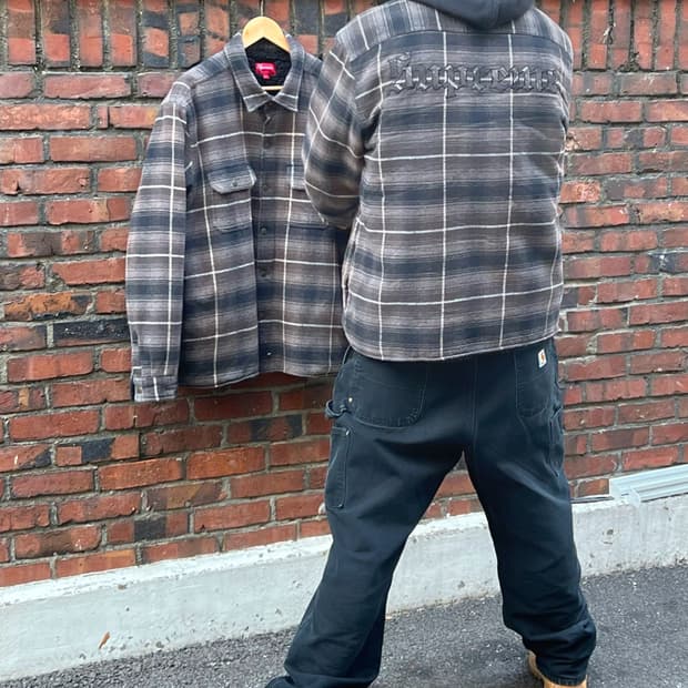 Supreme 22FW Shearing Flannel Shirt
