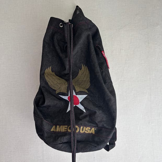 AMECO Denim Duffle Bag
