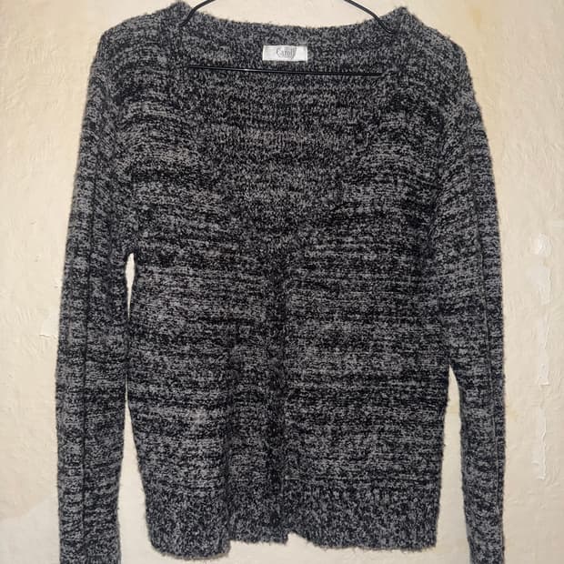 “Caroll” Brown stripe knit