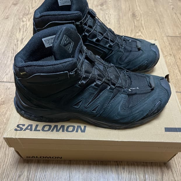 살로몬 XA 포스 미드 블랙 285