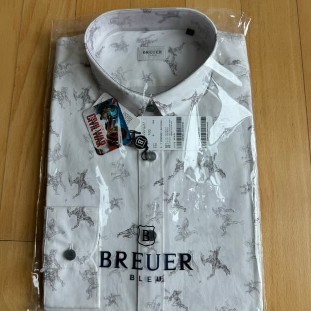 브로이어 BREUER 셔츠 남방 드레스 100사이즈 정