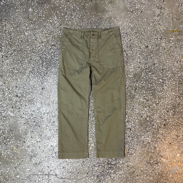 RRL 헤링본 퍼티그팬츠 34/32