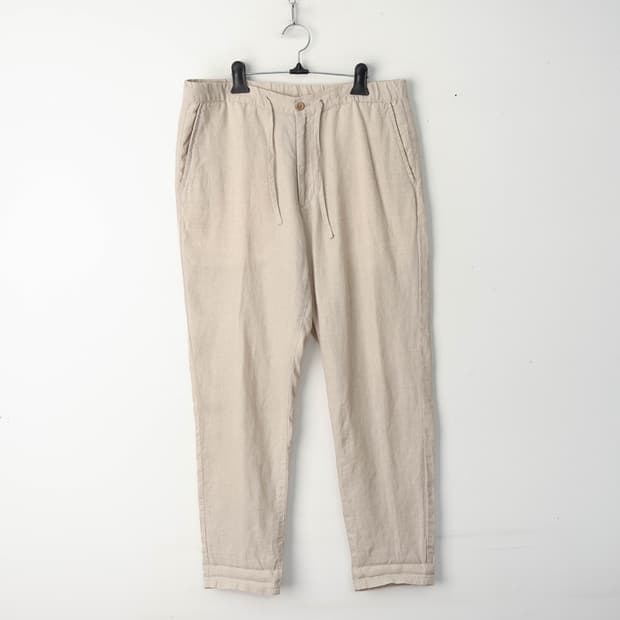 33/무인양품 린넨 팬츠
