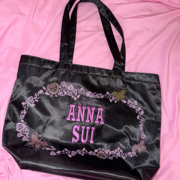 안나수이 도트백 가방 빈티지 갸루백 오네갸루