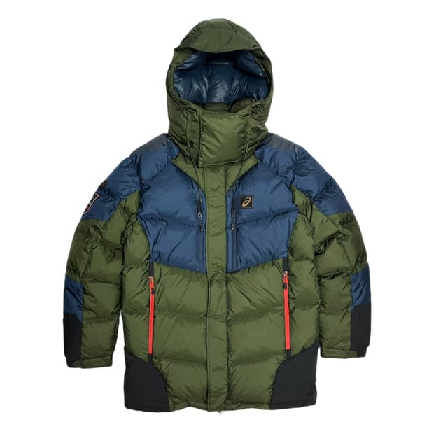 아식스 마운틴 구스다운 패딩