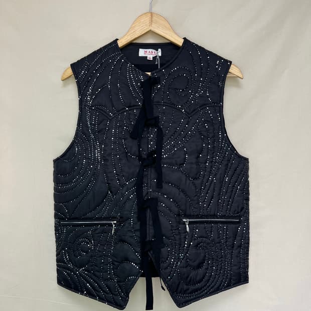 MASU 25FW SPRKLING PLANET PADDED VEST