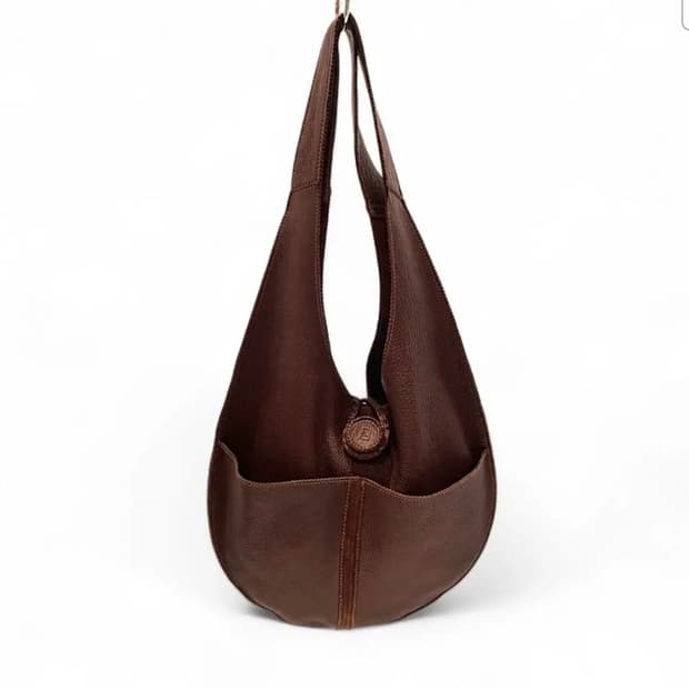 펜디 송아지가죽 스파이백