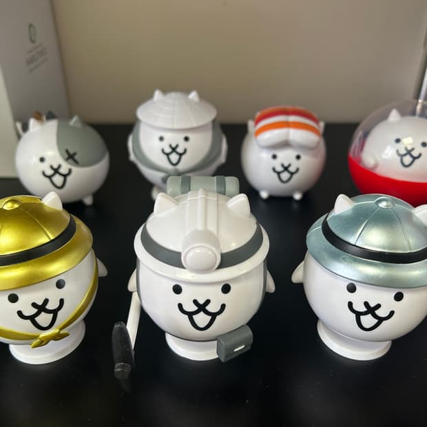 냥코대전쟁 가챠피규어