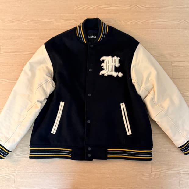 LMC 엔젤 울 바시티 자켓