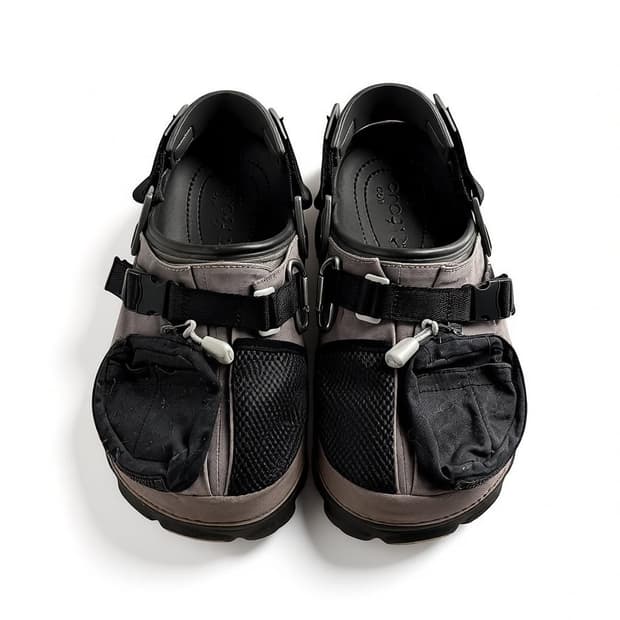 크록스 x 빔즈 클래식 올 터레인 마운틴 파카 클로그 그레이 290