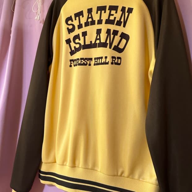 푸마 져지 빈티지 대장 트랙탑 퓨마 브라운 엘로우 Y2K 희귀 집업