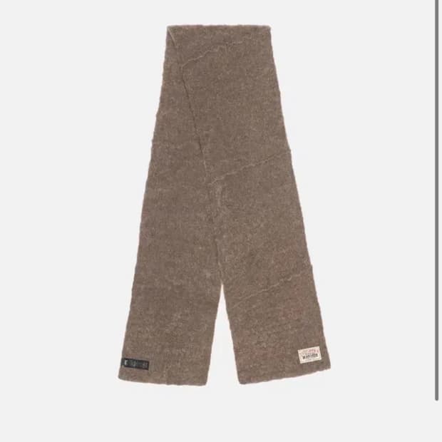 스투시stussy 알파카 울 머플러
