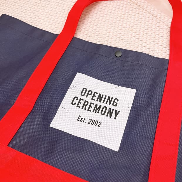 오프닝 양면 부직포 토트