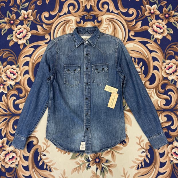 (XS)폴로 랄프로렌 데님앤 서플라이 웨스턴 데님셔츠