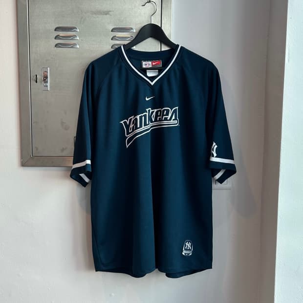 00s 나이키 양키스 반팔 져지