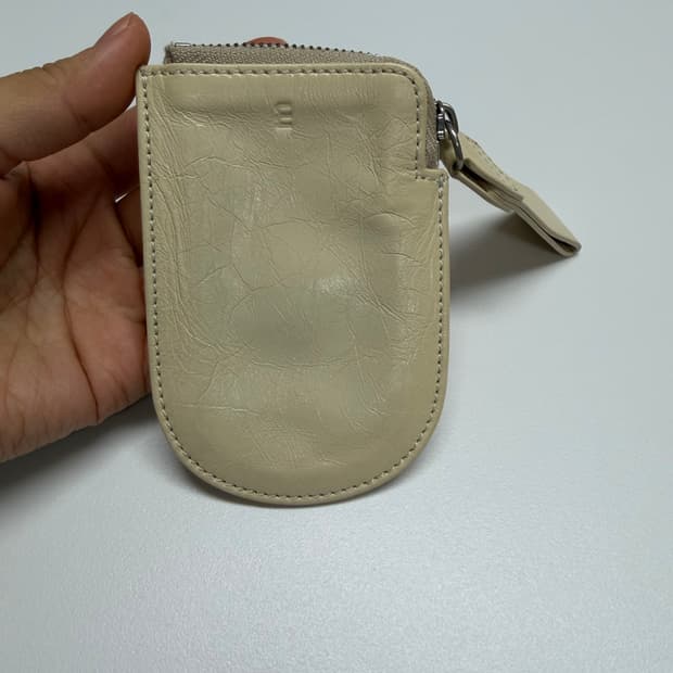 미닛뮤트 mm카드지갑 아이보리