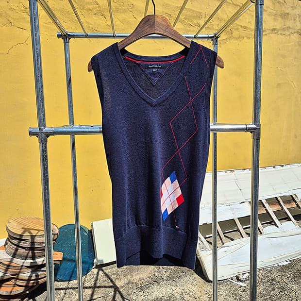 tommy hilfiger 니트 베스트