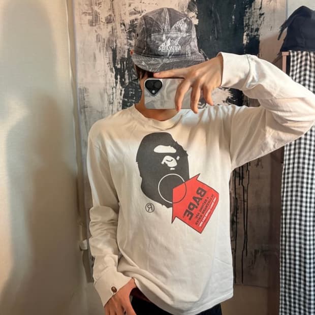 베이프 빈티지 롱슬리브 L