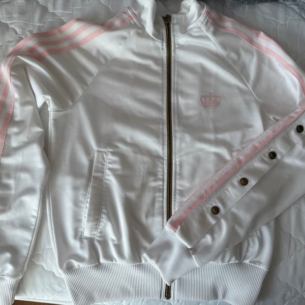 빈티지 아디다스 미시엘리엇 흰핑 져지