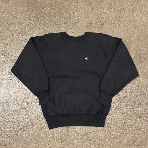 90s 챔피온 리버스위브 블랭크 스웻셔츠 (105-110)