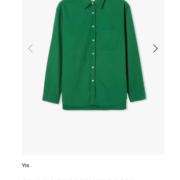 이얼즈어고 포이카 셔츠 샴록그린 2