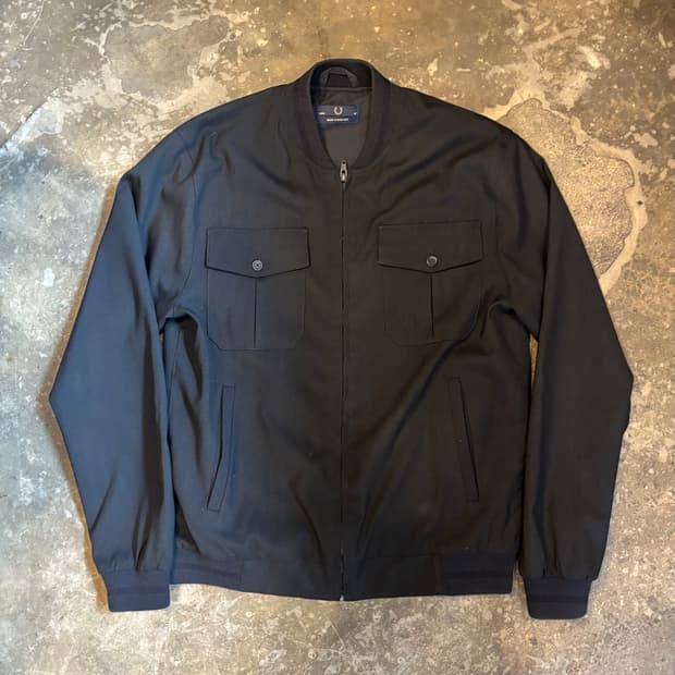 영국 프레드 페리 토날 팁드 자켓