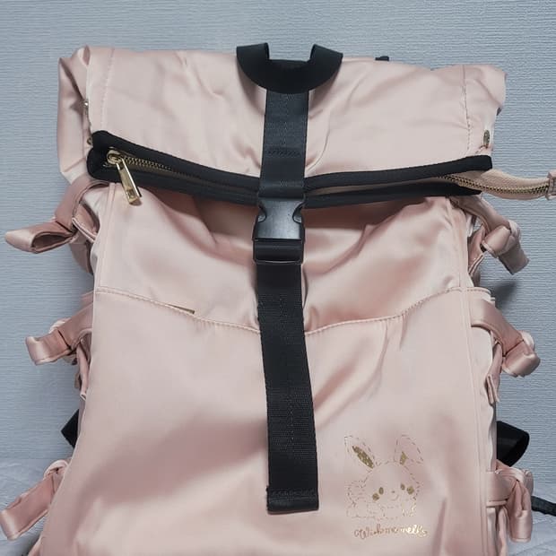 산리오 위시미멜 허니살롱 백팩 가방 새틴 리본 양산형 지뢰계 갸루 로리타