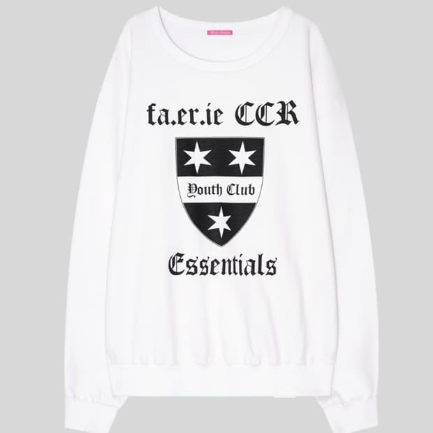 (구해요) 샵페어리 oversized college sweat