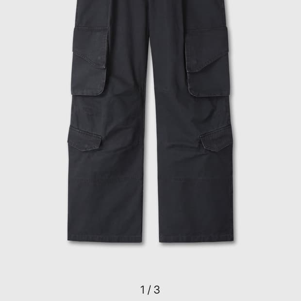 ETCE x 다이브인 Washed Cargo Pants