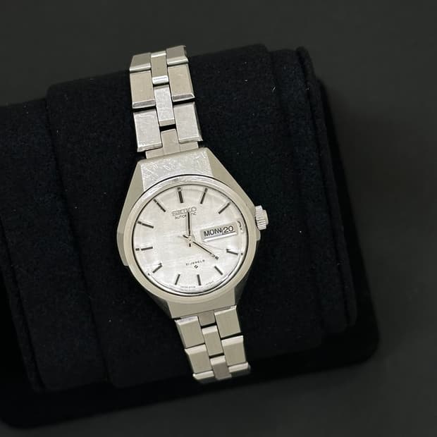 세이코 하이비트 오토매틱 시계 여성용