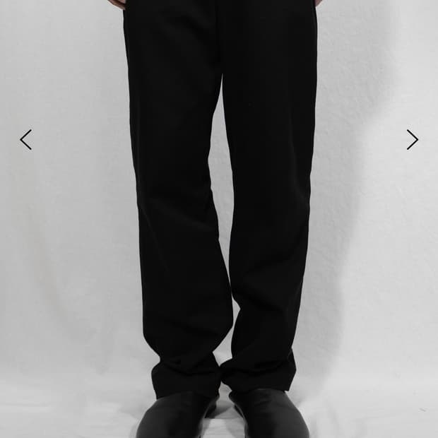 les pin trouser(black)
