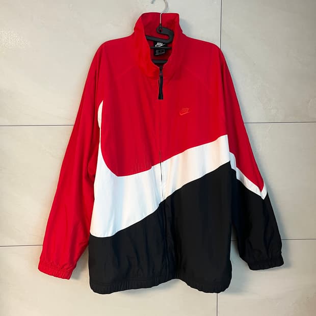 [해외/XL] 나이키 빅 스우시 윈드브레이커 바람막이