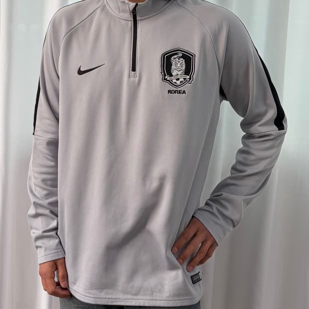 [2XL]나이키 18-20 대한민국 국대 코치 드릴탑