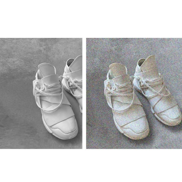 요지야마모토 콰시 트리플 화이트 265