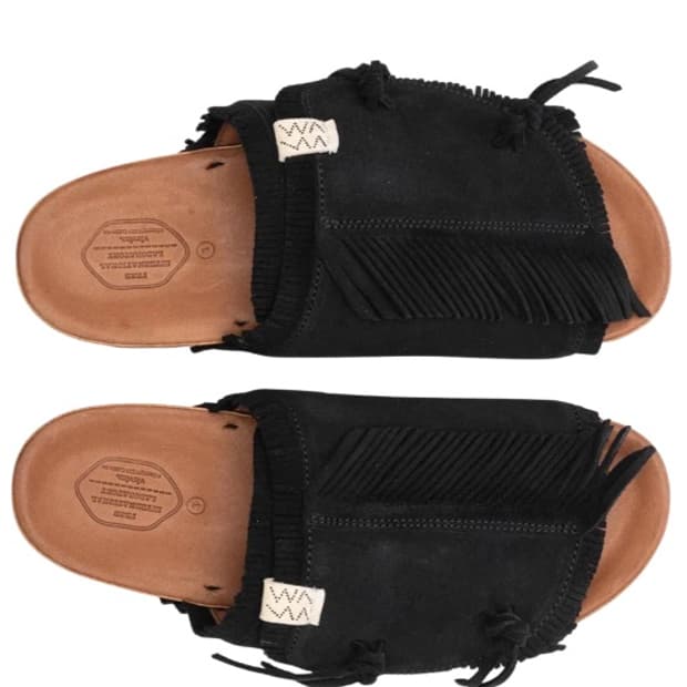 (XL) visvim christo shaman folk black