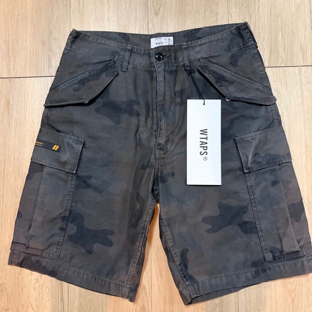(2)wtaps 다크 카모 쇼츠