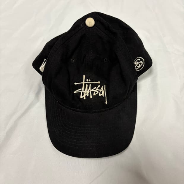 90s stussy cap made in usa