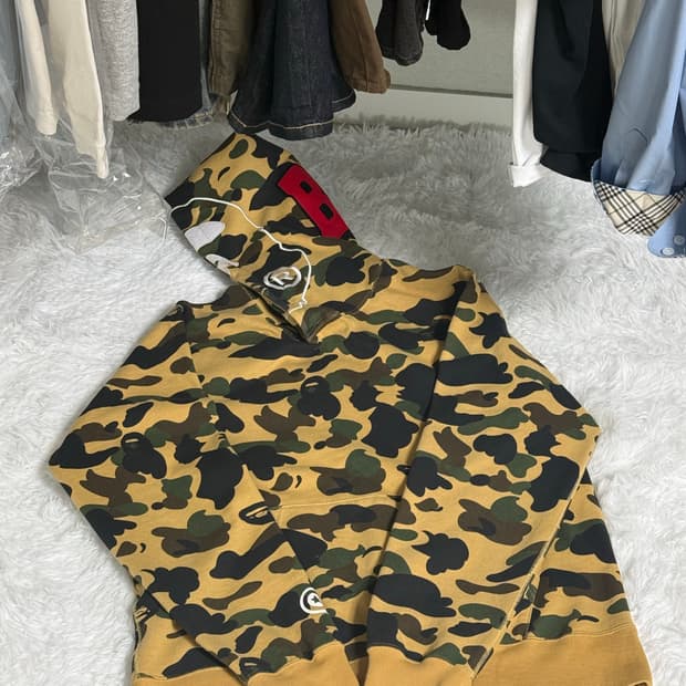 베이프 황계 후드티 L