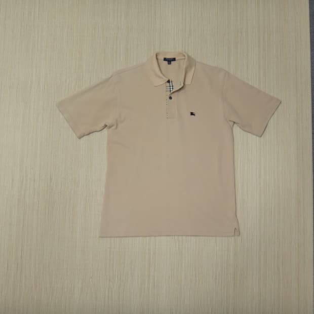 (95size) 버버리 런던 남성 카라 반팔 티셔츠