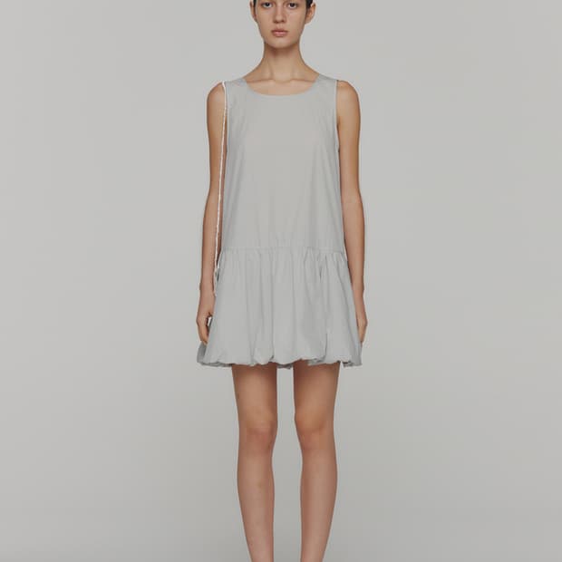 아모멘토 미니 볼륨 드레스 mini volume dress