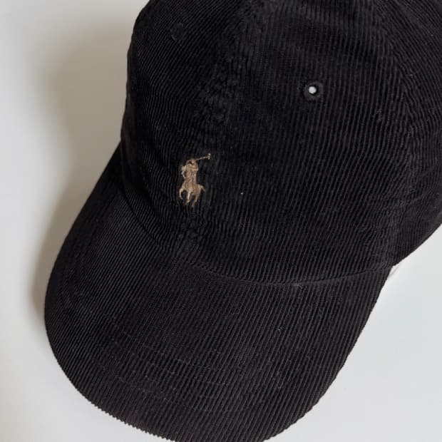 Polo 폴로 랄프로렌 브라운 코듀로이 볼캡